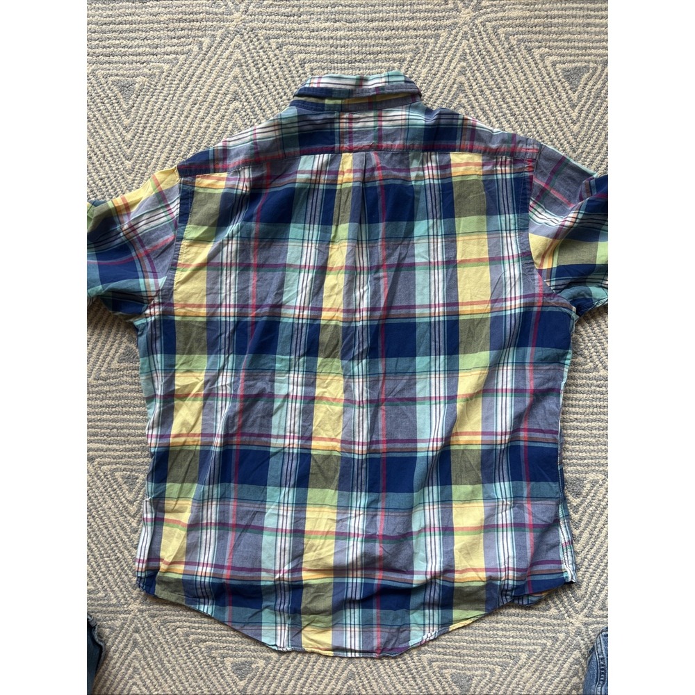 Ralph‎ Lauren Short Sleeve Custom Fit Button Shirt - Multicolor - XXL - Picture 4 of 4